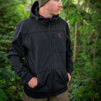 Fox Collection Soft Shell Jacket Black & Orange