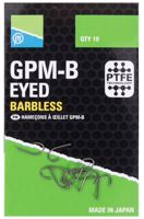 Preston Innovations GPM-B Barbless Eyed Hooks