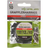 Korum Grappler River Hair Rigs 1m