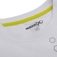 Matrix White Hex Print T-Shirt