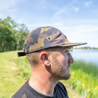 Avid Carp Camo 5 Panel Cap