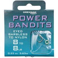 Drennan Bandits Power Barbless Banded Hair Rigs