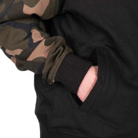 Fox LW Black/Camo Split Zip Hoody