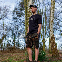 Fox Black/Camo Logo T-Shirt