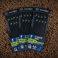 Matrix MXC-6 Barbless 10cm F1 Band Rigs