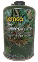 Lemco Powersource Camo Gas Canister 445g