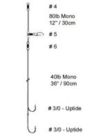 Cox & Rawle Smoothhound Pennel Rig 3/0