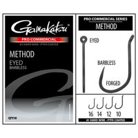 Gamakatsu Pro-C Method Eyed Barbless Hooks