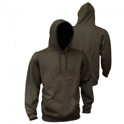 Vass Embroidered Khaki Hoodies