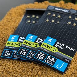 Matrix MXC-3 Barbless Bait Band Rigs