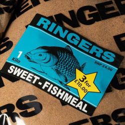 Ringers Sweet Fishmeal Groundbait 1kg