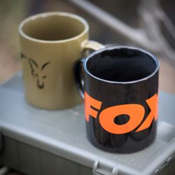 Fox Collection Mug Black & Orange