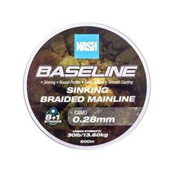 Nash Baseline Sinking Braid Camo 600m