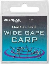 Drennan Wide Gape Carp Barbless Spade Hooks