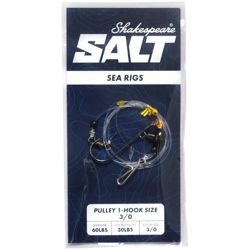 Shakespeare Salt Pulley 1-Hook Rig