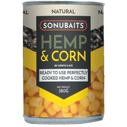 Sonubaits Hemp & Corn Tins 380g