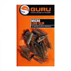 Guru Micro Lead Clip Inc. Swivels & Tail Rubbers