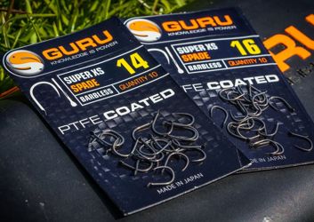 Guru Super XS Barbless Spade Hooks