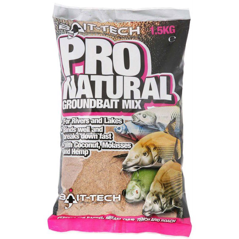 Bait-Tech Pro Natural Groundbait 1.5kg