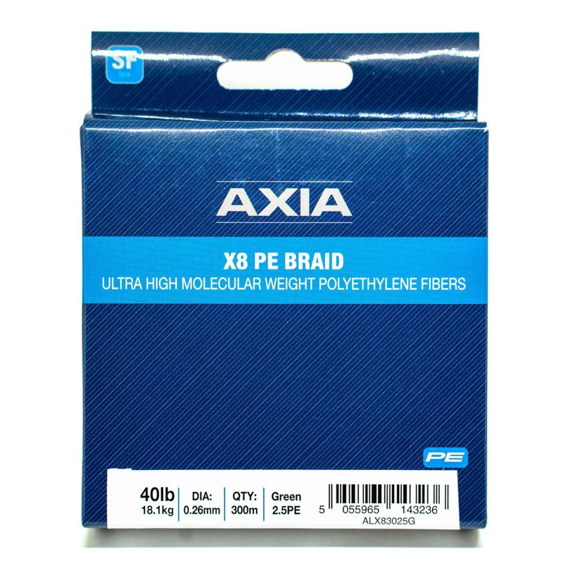 Axia X8 PE Braid 300m