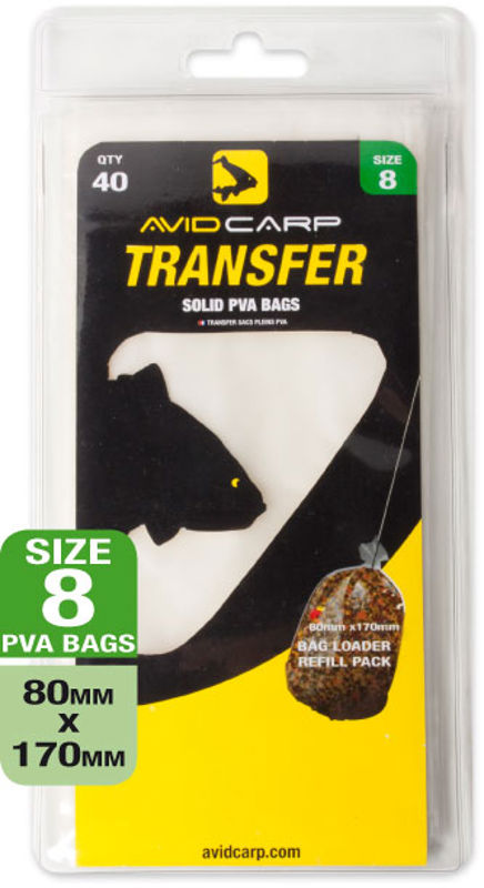 Avid Carp Transfer Solid PVA Bags