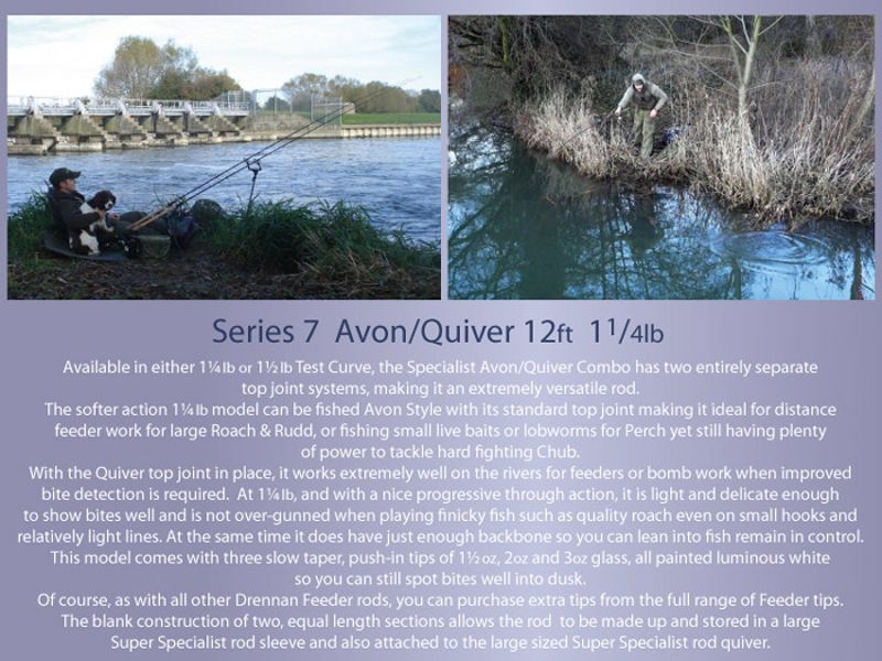 Drennan Series 7 Specialist Avon Quiver Combo 1.25lb 12ft