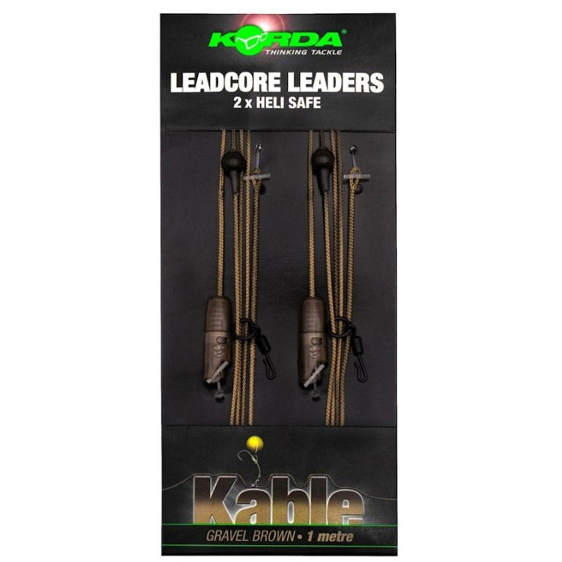 Korda Kable Leadcore Leaders Heli Safe