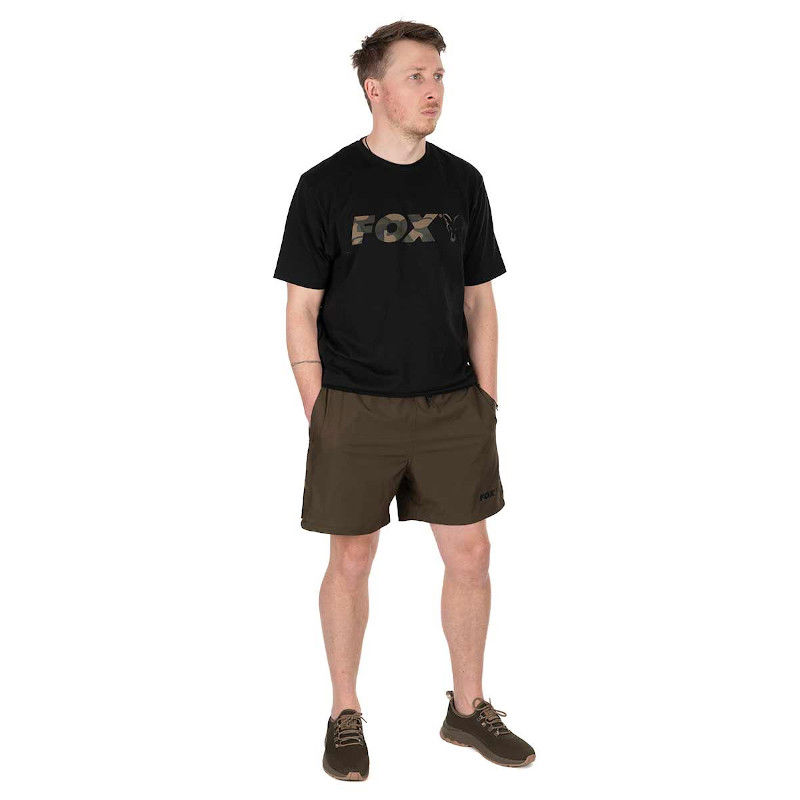 Fox Khaki/Camo LW Swim Shorts