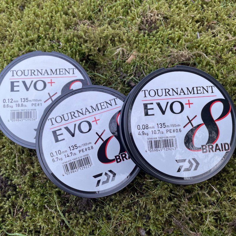 Daiwa Tournament EVO+ X8 Braid