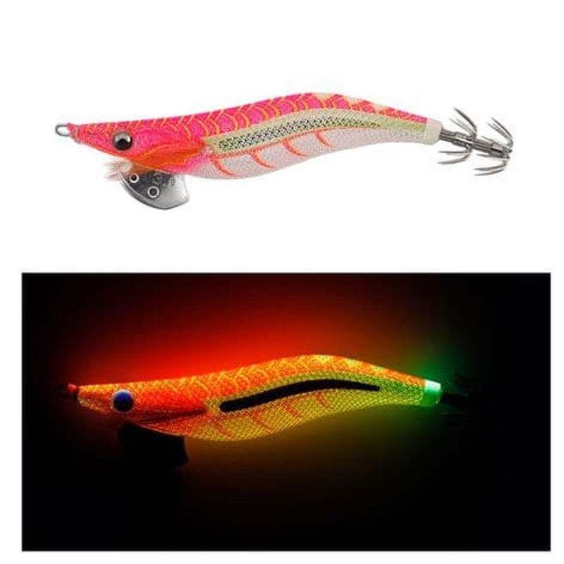 Yamashita EGI-OH Live Neonbright Squid Jigs