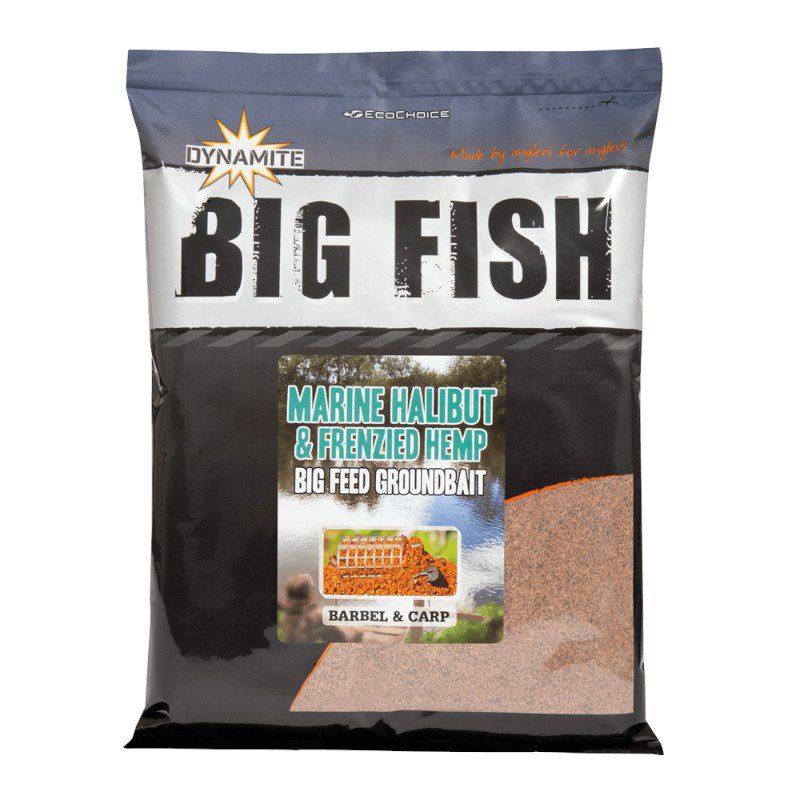 Dynamite Baits Big Fish Marine Halibut & Frenzied Hemp Groundbait 1.8Kg