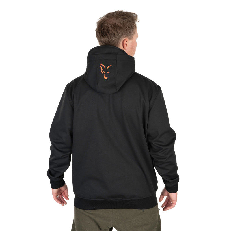 Fox Collection Soft Shell Jacket Black & Orange