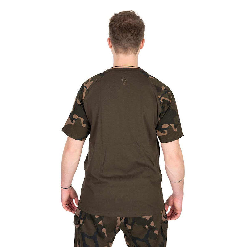 Fox Khaki/Camo Outline T-Shirt