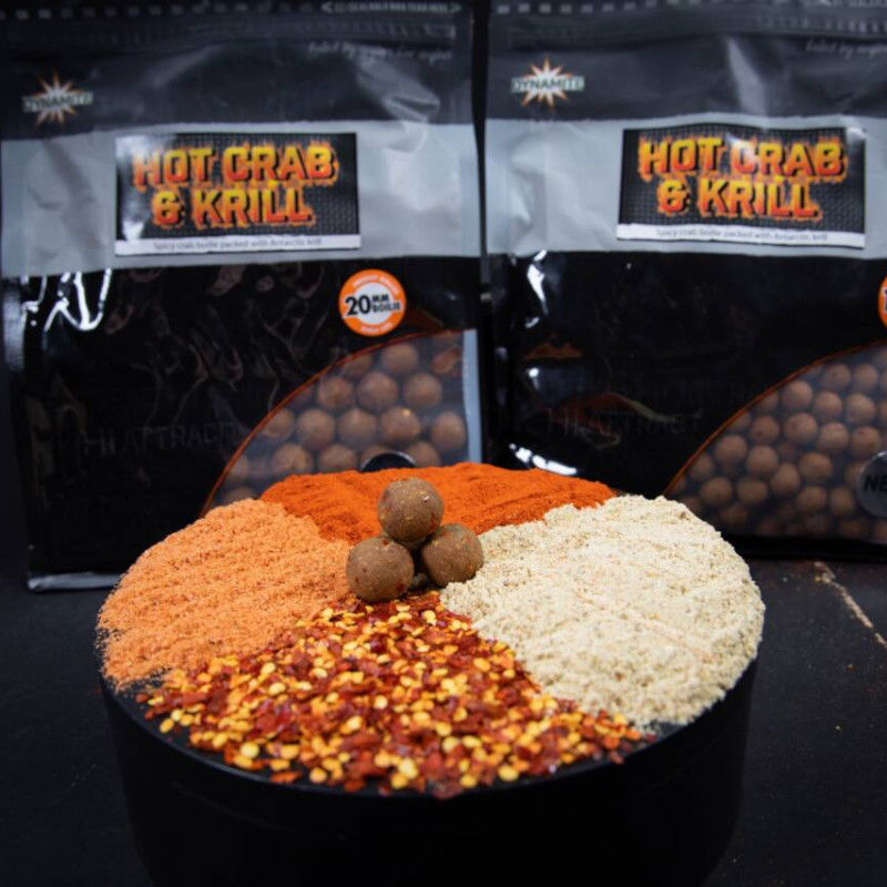 Dynamite Baits Hot Crab & Krill 15mm Boilies