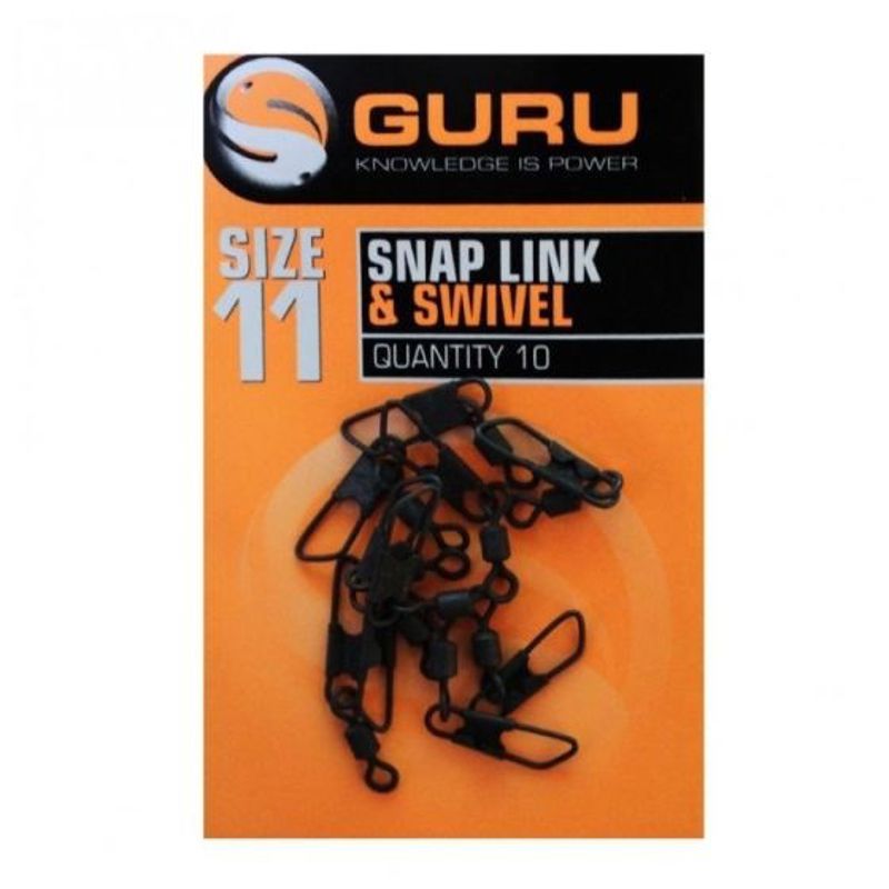 Guru Size 11 Snap Link & Swivel