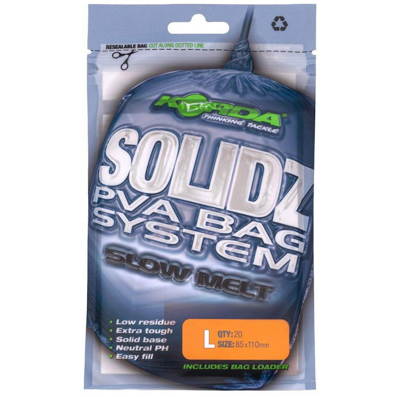 Korda Solidz Slow Melt PVA Bags