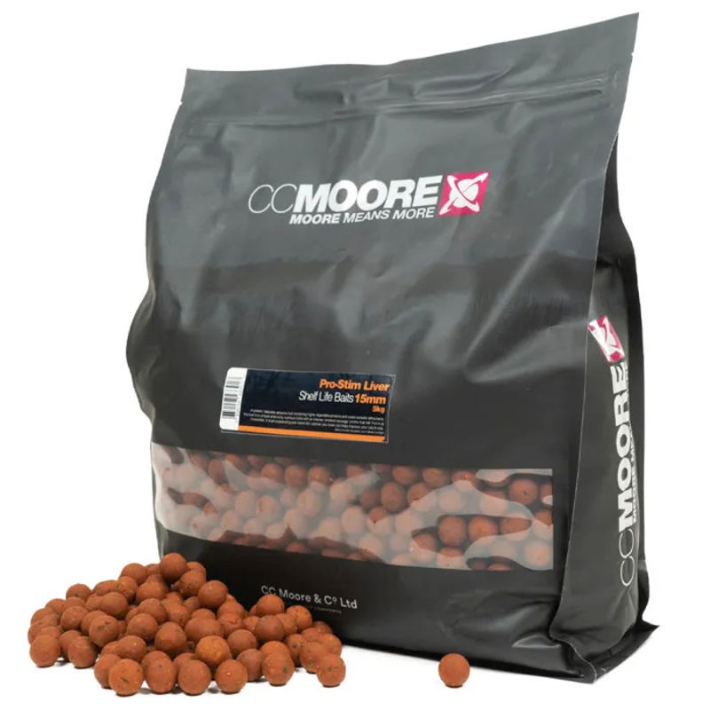 CC Moore Pro-Stim Liver Shelf Life Boilies 1kg