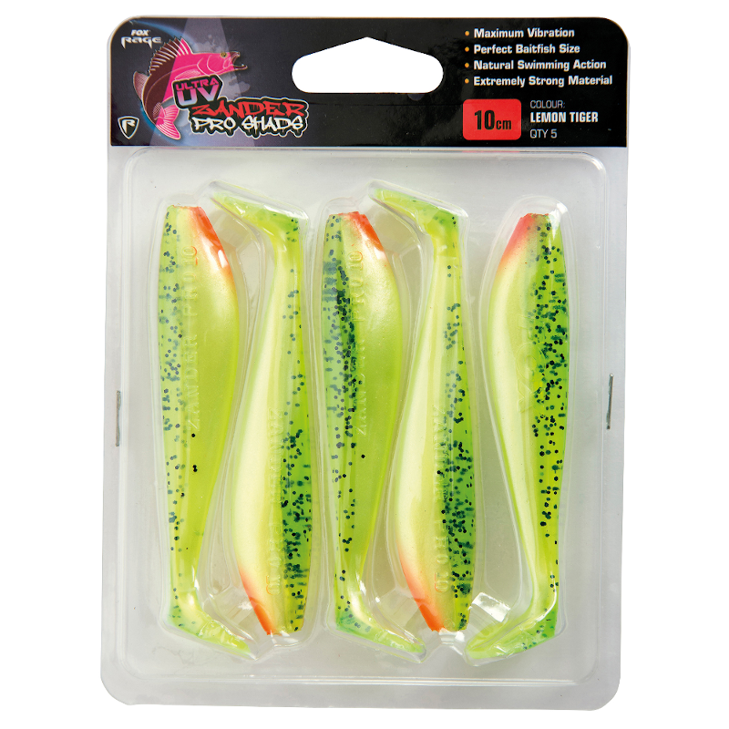 Fox Rage Zander Pro Ultra UV Shad Packs