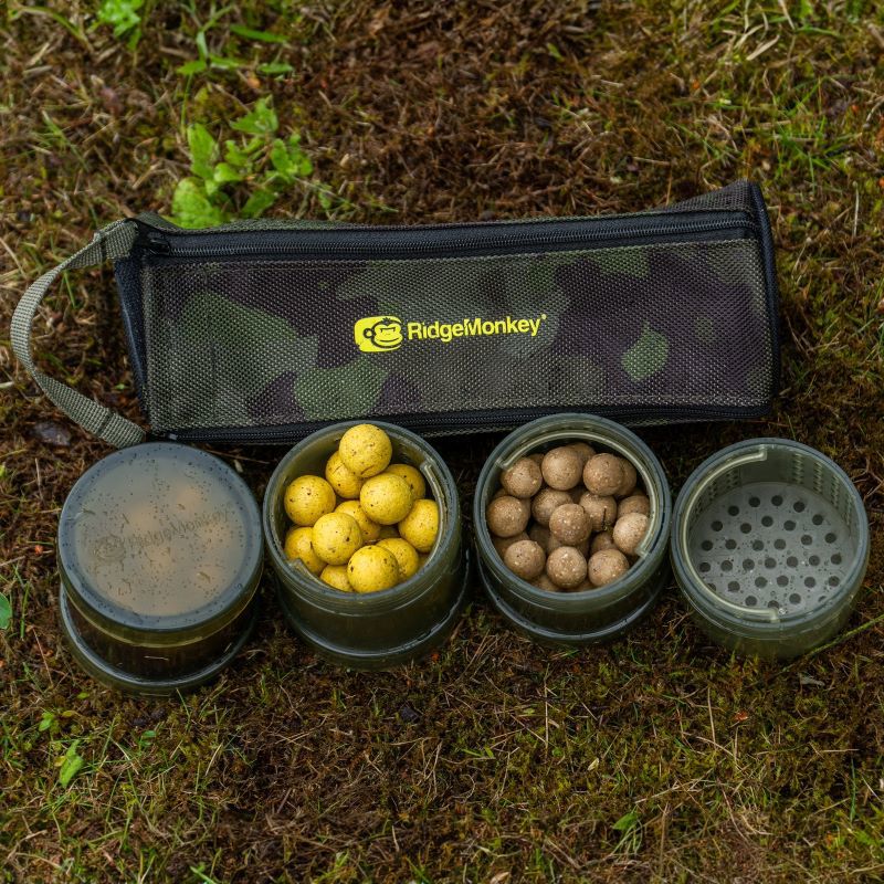 Ridge Monkey Camo Modular Hookbait Pots