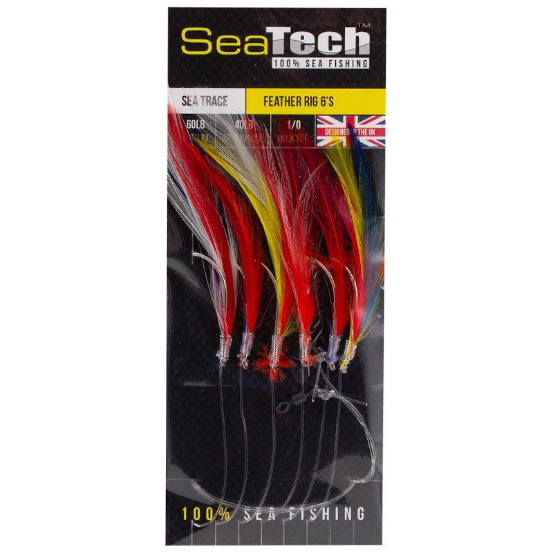 Sea Tech Mackerel 6Hk Coloured Feathers