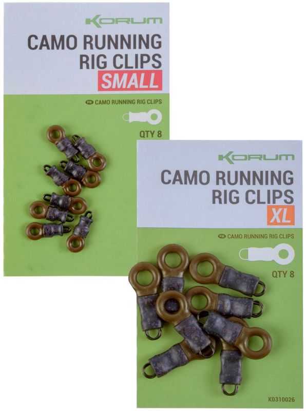 Korum Camo Running Rig Clips