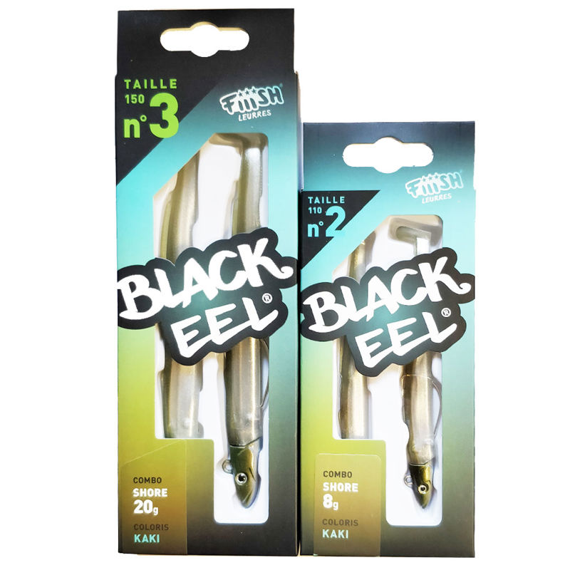 Fiiish Black Eel Combo Lures