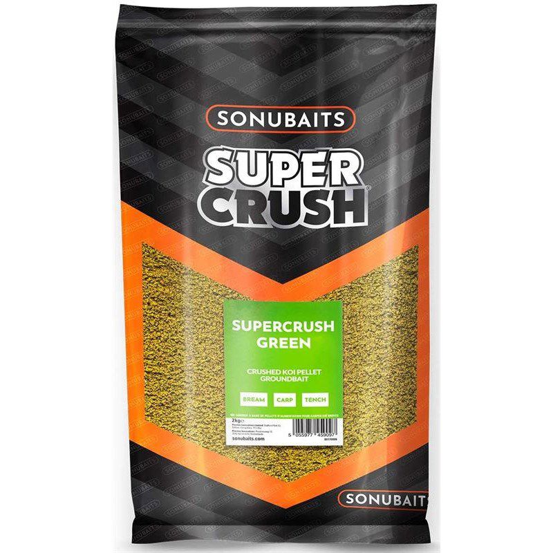 Sonubaits Supercrush Green Groundbait 2kg