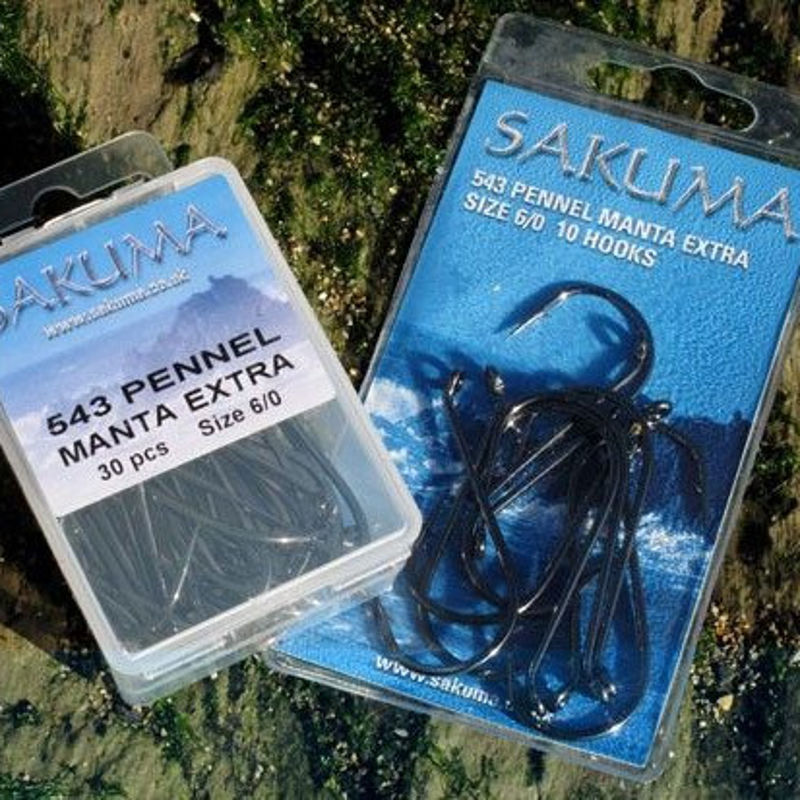 Sakuma 543 Pennel Manta Extra Hooks