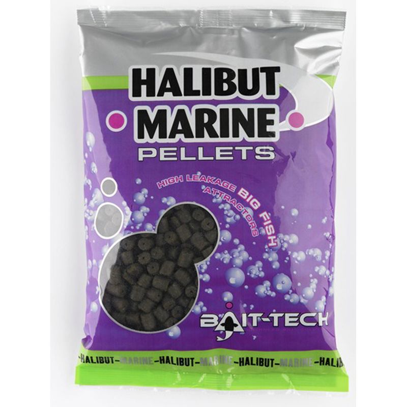 Bait-Tech Halibut Marine Pellets 700g