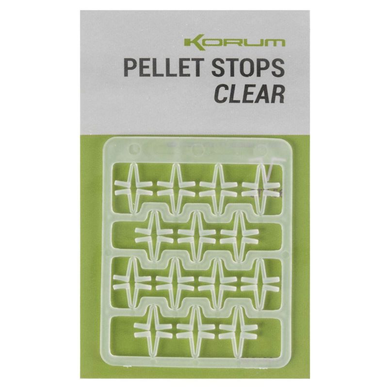 Korum Clear Pellet Stops