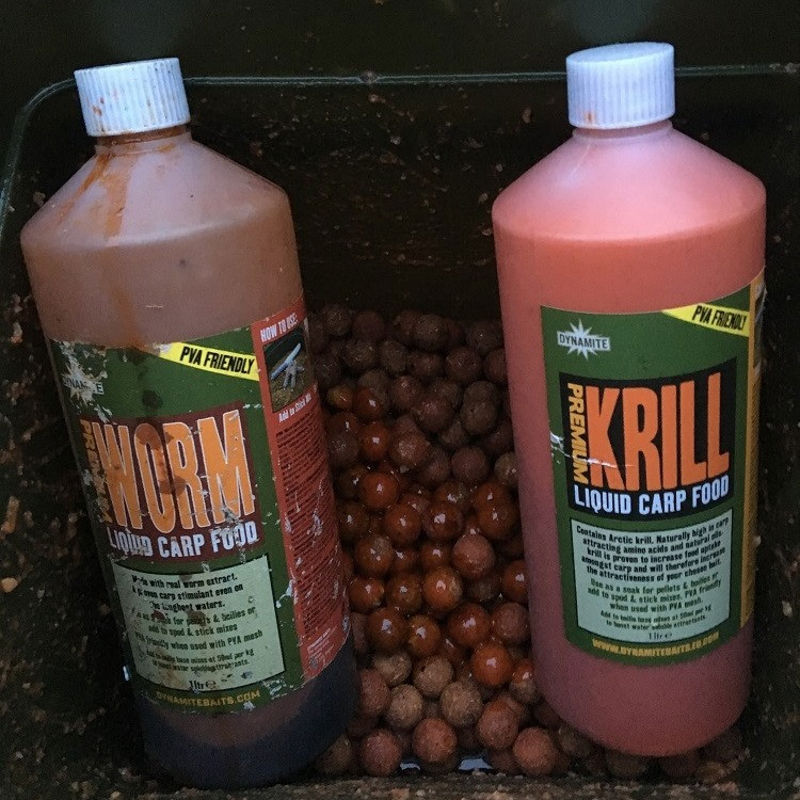 Dynamite Baits Premium Krill Liquid Carp Food 1Ltr