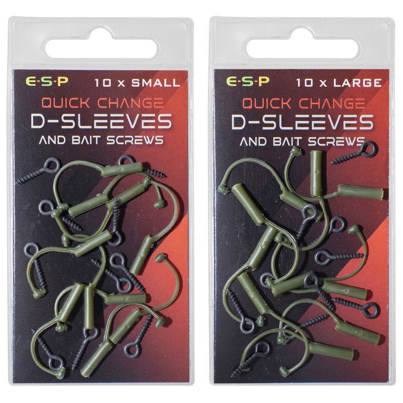 ESP Quick Change D Sleeves & Bait Screws