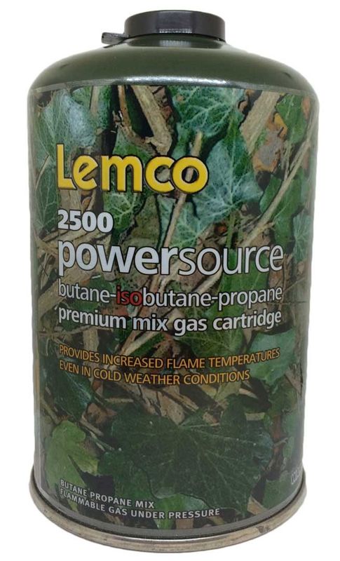 Lemco Powersource Camo Gas Canister 445g