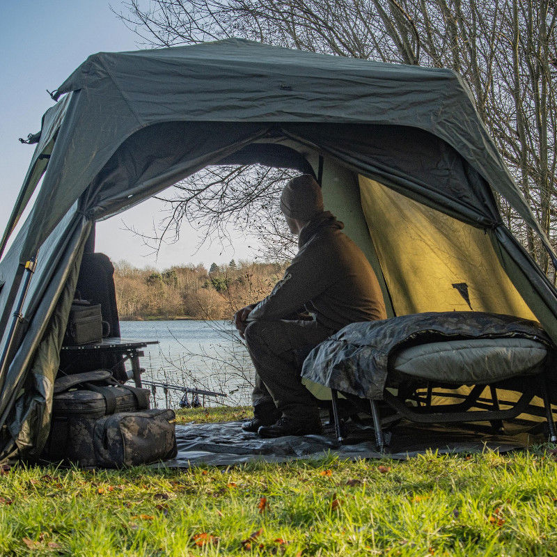 Solar Tackle SP Quick-Up Shelter MKII With Heavy Duty Groundsheet